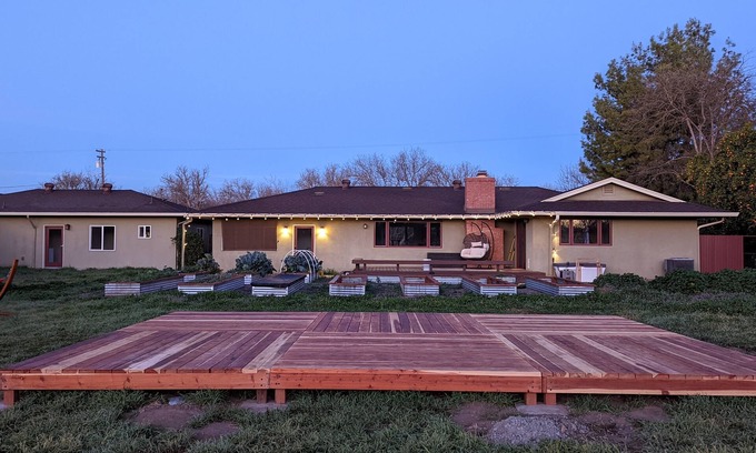 Chico House | Modern, Private Countryside House. Peaceful Nature, Non-Toxic Soaps & Cleaners.