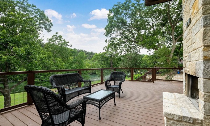 New Braunfels House | Modern river home on 1/2 acre with 101' of private river frontage.