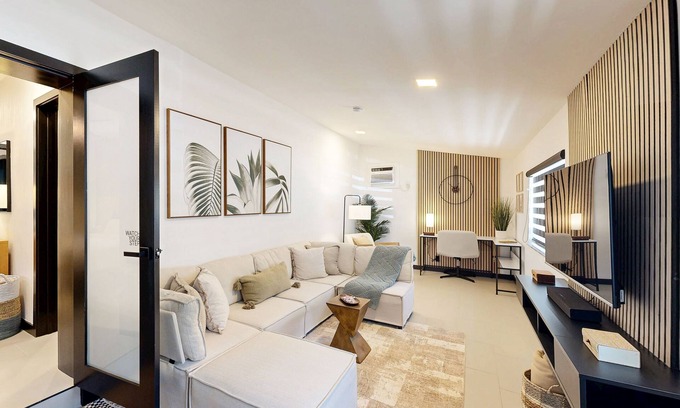 Poinsettia Heights House | Modern smart-home villa w/private backyard & fully equipped kitchen