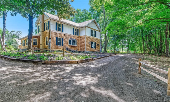 Fennville House | Modern Smart Home on 20 Pastoral Acres w/ Private Heated Pool & Hot Tub