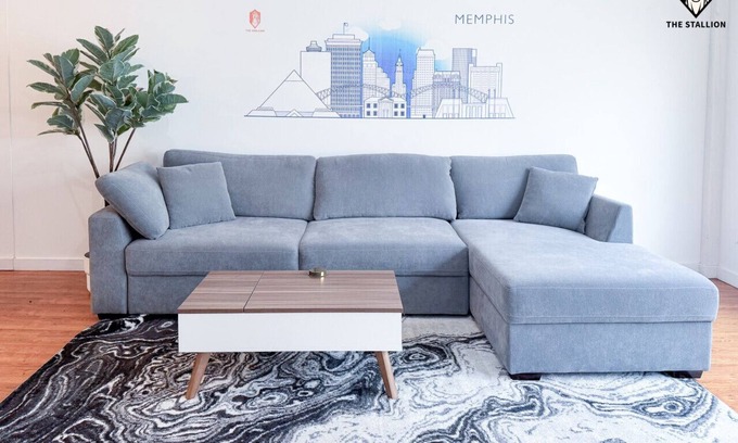 Downtown Memphis Apartment | Modern Spacious Loft in Downtown w/free parking