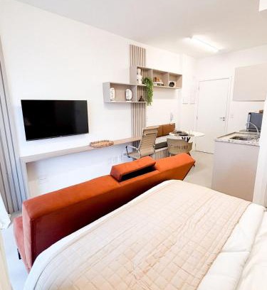 Sao Paulo Apartment | Modern Studio near Vila Madalena & Allianz Parque
