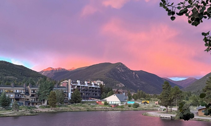 Lakeside Village Condo | Modern updated condo. Mountain & lake views!
