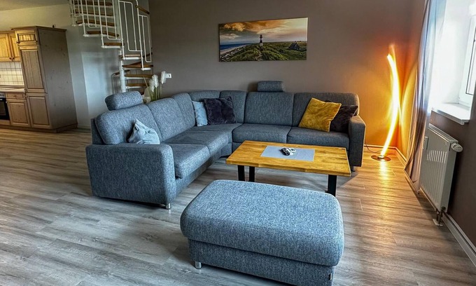 Dranske Apartment | Modern vacation apartment for the family in Dranske with garden and terrace