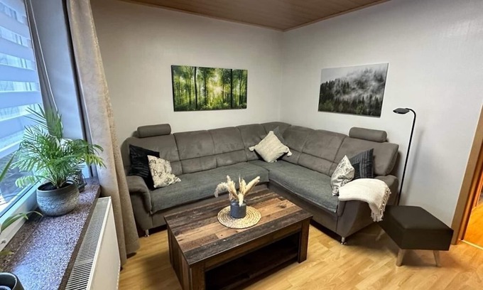 Thale Apartment | Modern vacation apartment with covered terrace