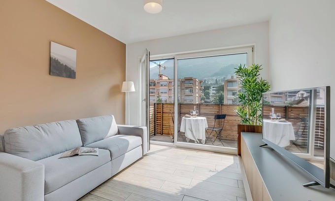 Viganello Apartment | Modern Viganello - Bre apartment, Viganello (Lugano), Switzerland