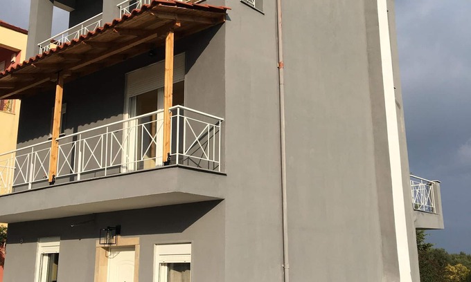 Afytos Villa | Modern villa afitos