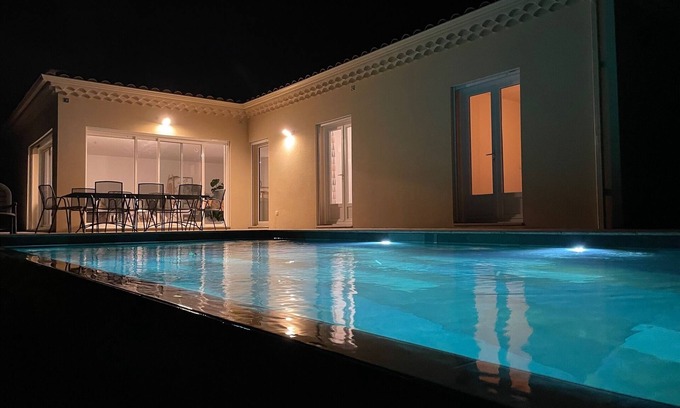 Venejan House | Modern villa in the heart of nature with magnificent views and infinity pool