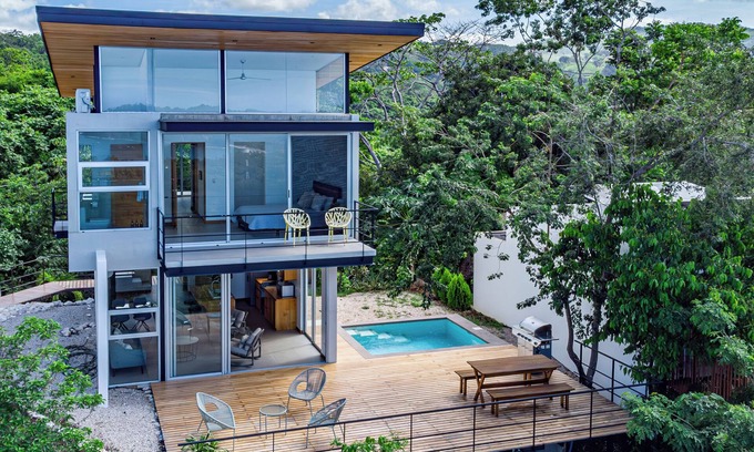 Samara Villa | Modern Villa With Ocean View, Private Pool And 5 Min to Town/Beach!