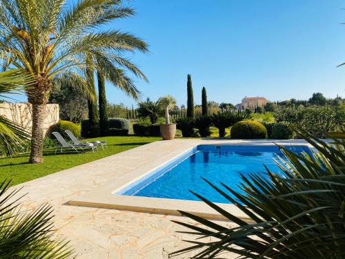 Manacor Apartment | Moderne Finca Can Vicento - Heizung - Pizzaofen