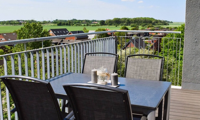 Schillig Apartment | Moderne, Hochwertige Ferienwohnung, Sauna, Großer Balkon, Strandnah