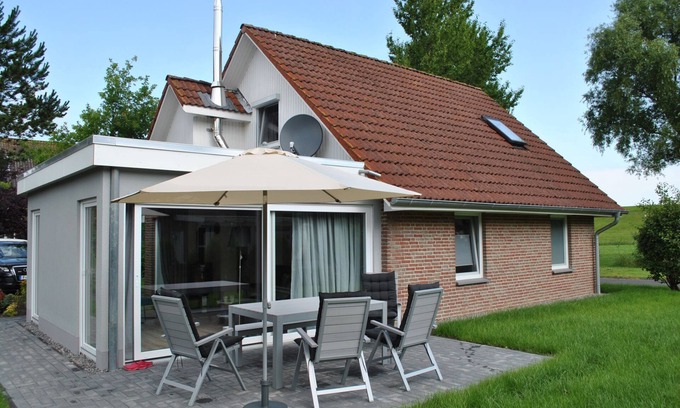 Norderteil House | Modernes Ferienhaus mit Blick auf den Deich
