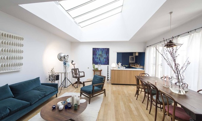 Quartier de Rochechouart Apartment | Modernist Style by the Folies Bergère, by Veeve