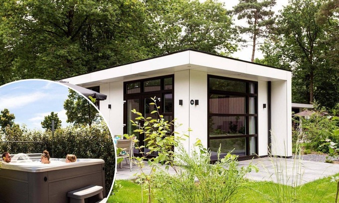 Lunteren Ski Chalet | ✓ Module Special at Landgoed de Scheleberg ✓ Holiday home for 6 persons ✓ Located in Lunteren (Gelderland) ✓ Holiday park on the Veluwe ✓ Book directly through the park