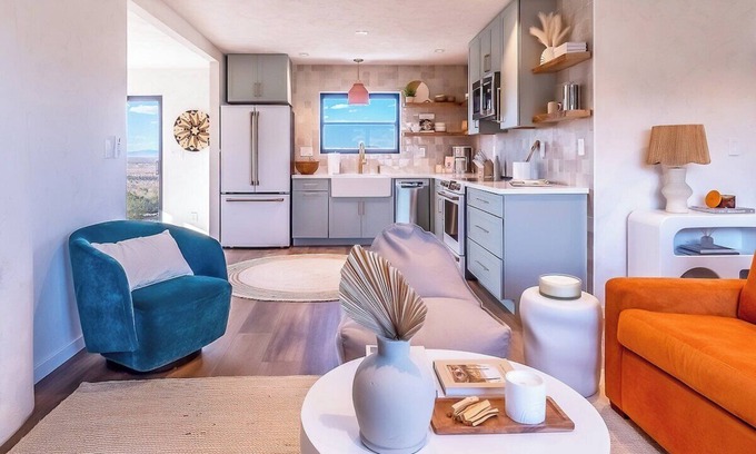 Twentynine Palms House | Mojave Palms · Epic Mojave Views + Sauna & Pool