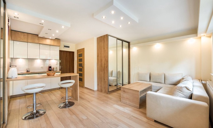 Mokotow Apartment | Mokotów Orzycka Beige Studio