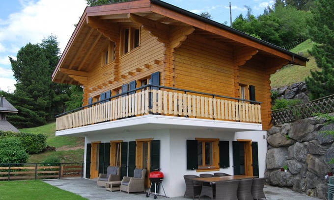 Veysonnaz Ski Chalet | Mont Bijou MOUNTAIN & QUIET chalet 10 pers