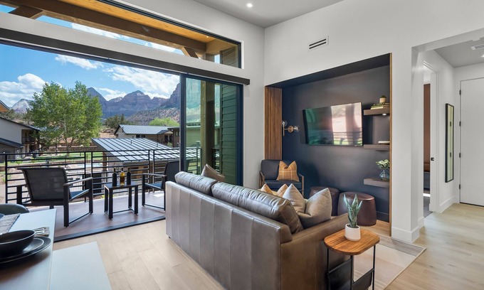 Zion National Park South Entrance Villa | Montclair at Zion a Stunning Luxury Villa, 2 Bed, 1 Bath Retreat Awaits You