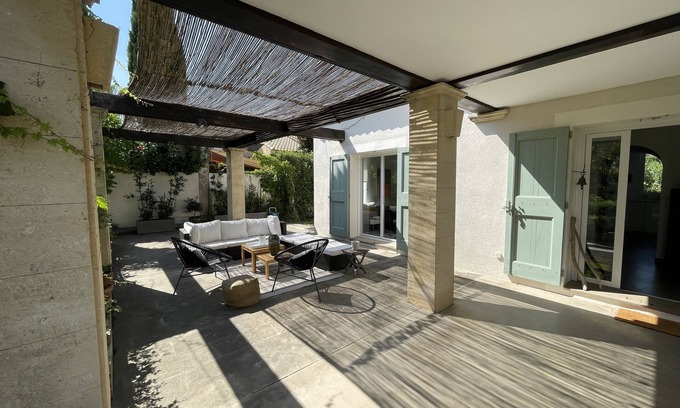Montferrier-sur-Lez House | Montferrier Sur Lez: House with character , splendid view on the middle age village, beautiful swimming pool