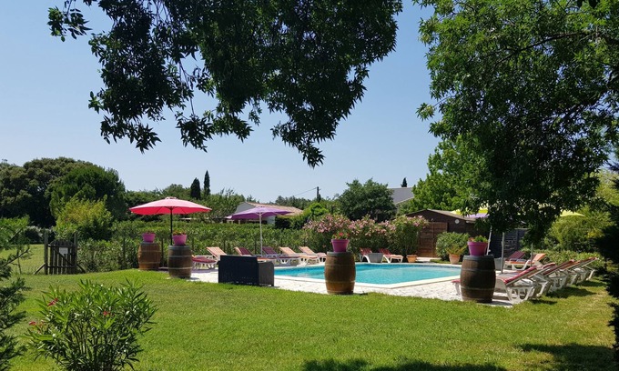 Montaud House | Montpellier villa rental climatisee 4 pers herald pool private garden