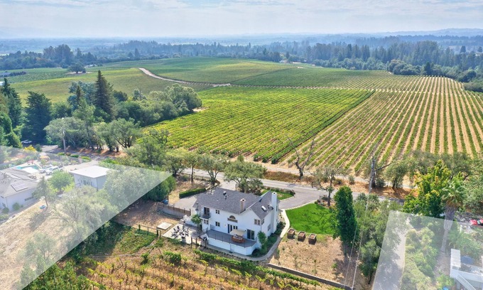 Sebastopol House | Moore Family Farmhouse - Complimentary wine tasting at Croix included!