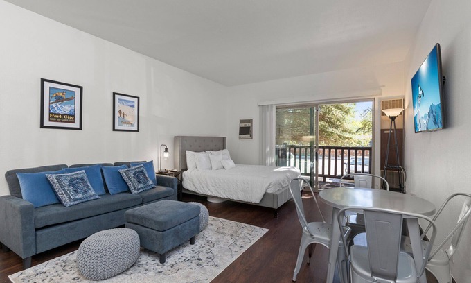 North Park City Condo | Moose Mgmt at Prospector 811: Pool & HotTub Access-Downtown-Parking-WiFi