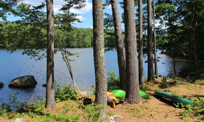 Denmark Cabin | Moose Pond Cottage With Fabulous Views and Skiing, Boat Slip, Denmark Maine