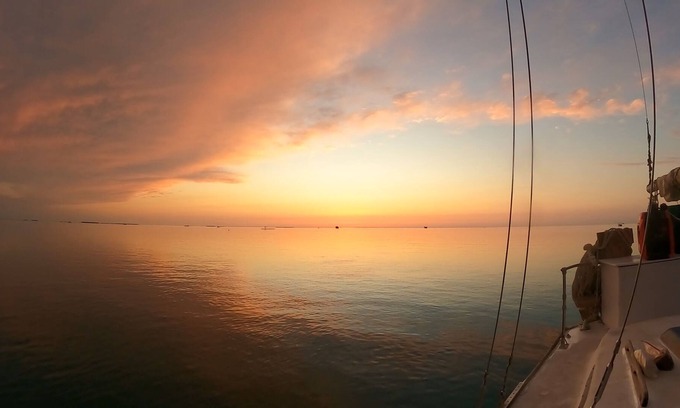Historic Seaport Boat Rental | Morgan 41 Out Island Sailboat, in the scenic Key West Man of War Harbour