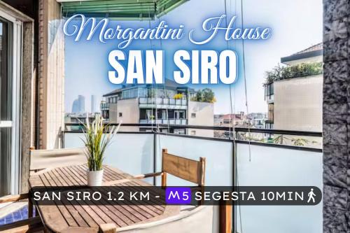 Milan Apartment | Morgantini House San Siro-Duomo "Netflix & Terrace"