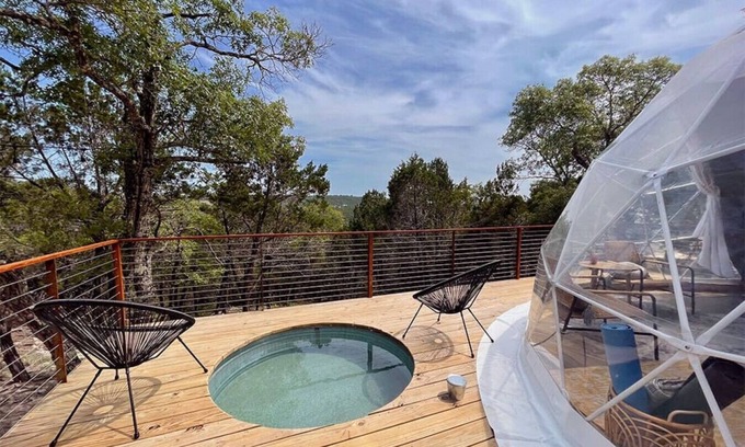 Oatmeal House | Morii : Luxury Glamping in Treetop Dome + Dip Pool