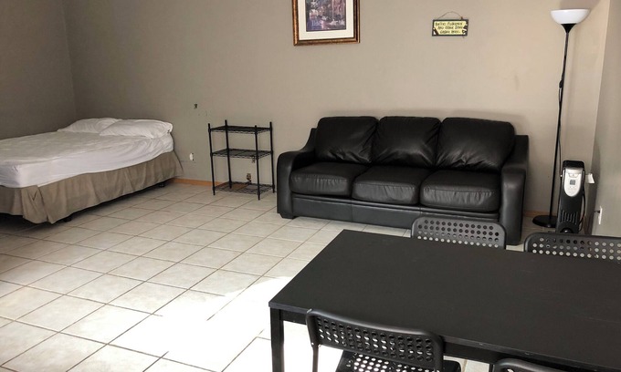 Warren Apartment | Motel Style Cabin Room Rental at Rubber Ducky Resort and Campground