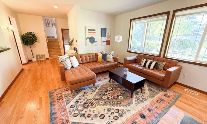 Renton House | Mountain Base Home near Seattle & Bellevue | Gym & Game Room