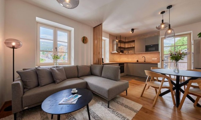 Pec pod Snezkou Apartment | Mountain Bliss Lounge & Grill Terrace by Interhome