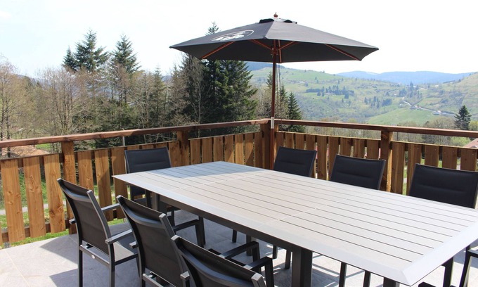 La Bresse Ski Chalet | Mountain chalet, 4 bedrooms, 2 bathrooms, wifi, wood stove