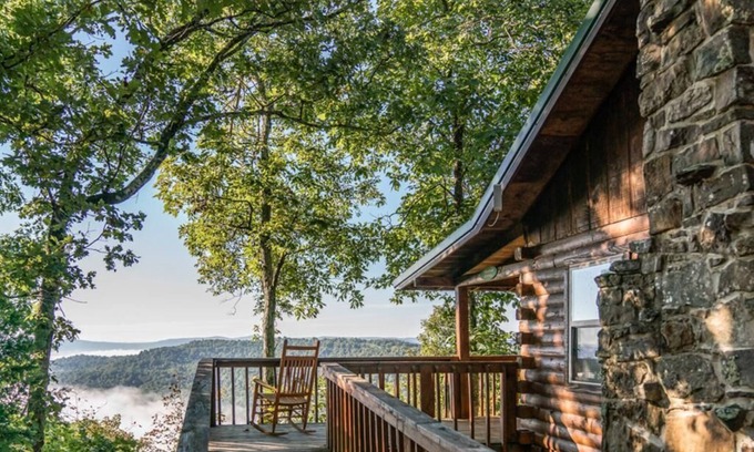Ponca Condo | Mountain Ecstasy - Romantic Cabin w/Beautiful View
