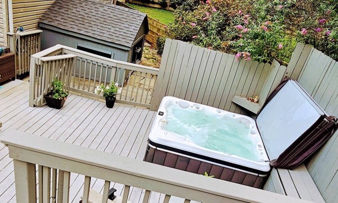 Kabletown House | Mountain Lake Home: Fire pit, Hot Tub: Long-term Stay Discounts