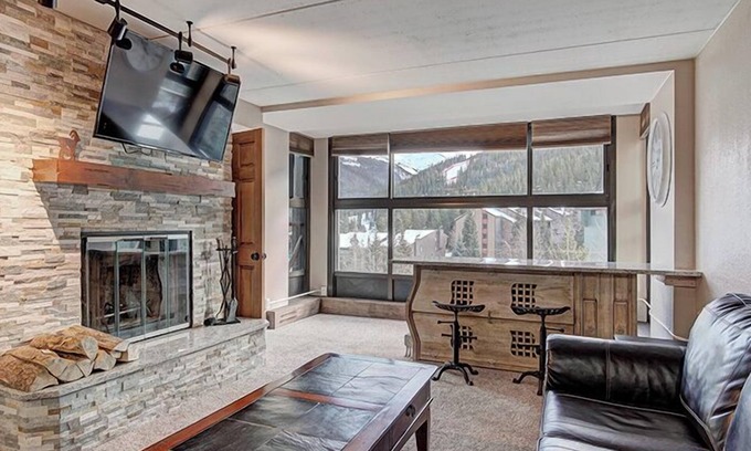 Copper Mountain Village Condo | Mountain Plaza 2 Bedroom Condo #403 by RedAwning