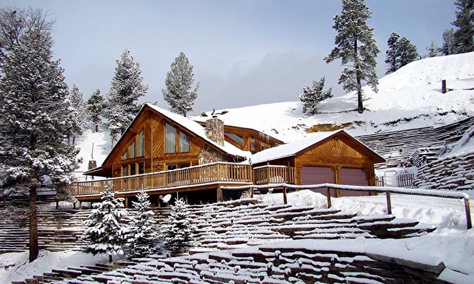 Red River House | Mountain side home overlooking village and ski area
