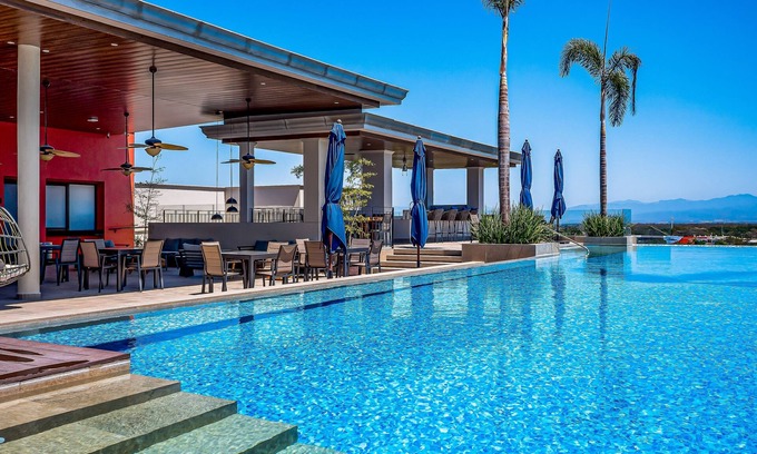 Nuevo Vallarta Apartment | Mountain-view apartment near beach with balcony, rooftop pool, gym, & Ping-Pong
