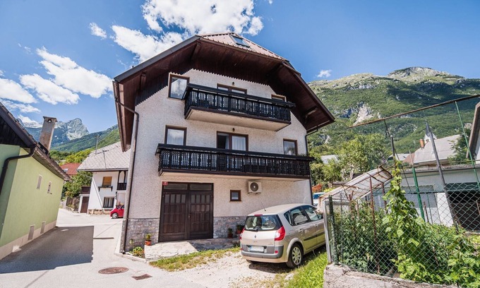 Bovec Apartment | Mountain View Haven Apartments - Two Bedroom Apartment with Balcony