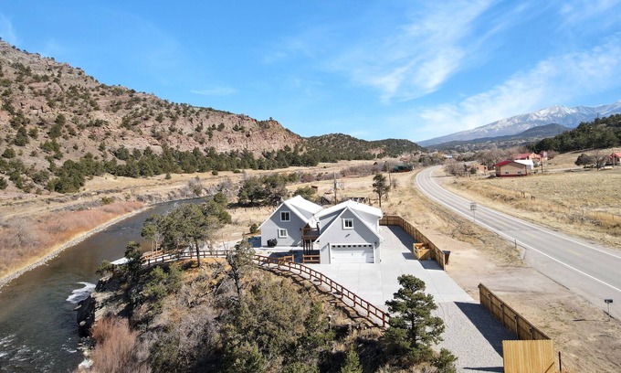 Salida House | Mountain-View Home & Cabin on Arkansas River - Dog-Friendly & RVs welcome