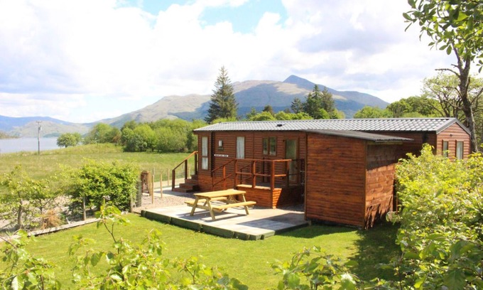 Taynuilt Ski Chalet | Mountain View - luxury cabin with spectacular alpine and loch views
