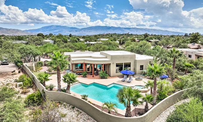 Tanque Verde House | Mountain-View Oasis w/Incredible Pool & Spa!