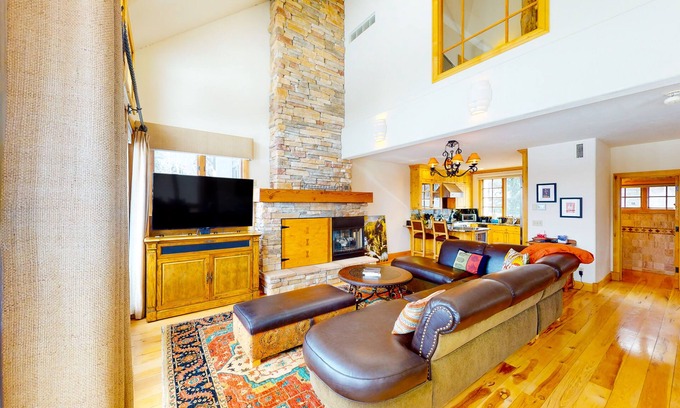 Mountain Village Condo | Mountain-view, ski-in/out house with fireplace, deck, grill - snowbird-friendly