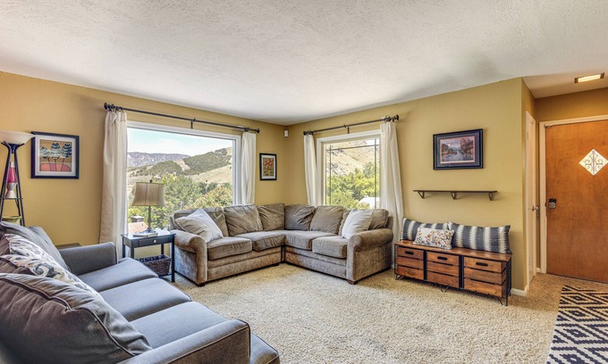 Lava Hot Springs House | Mountain Views: Walkable Lava Hot Springs Home!