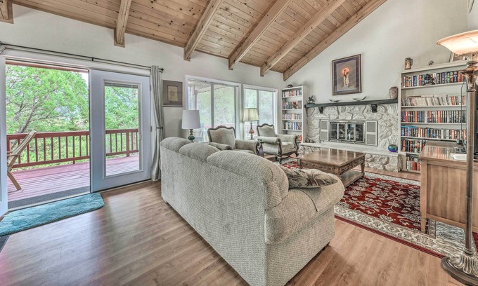 Ruidoso House | Mountainside Ruidoso Home w/ Deck & Grill