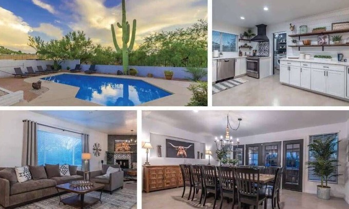 Tanque Verde House | Mt. Lemmon Velo -Heated Pool Hot Tub & Bunk House