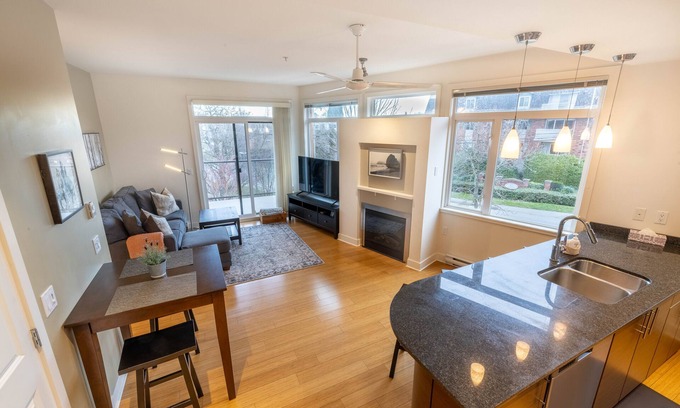 Saanich East Condo | Mt. Tolmie View-Spacious, Bright NE Facing Two Bedroom Condo with Den by Victoria Prime!