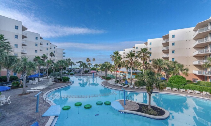 Fort Walton Beach Condo | Multiple Pools, Lazy River, Gulf Views & More! Newly Renovated & Well Stocked!
