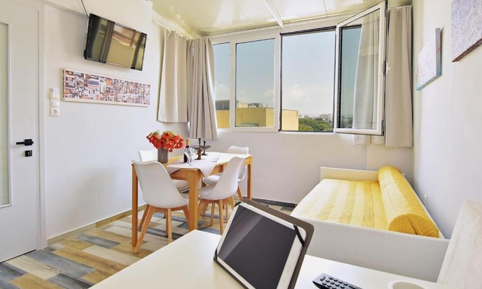 Heraklion Apartment | Museum loft apartment, with city view.
